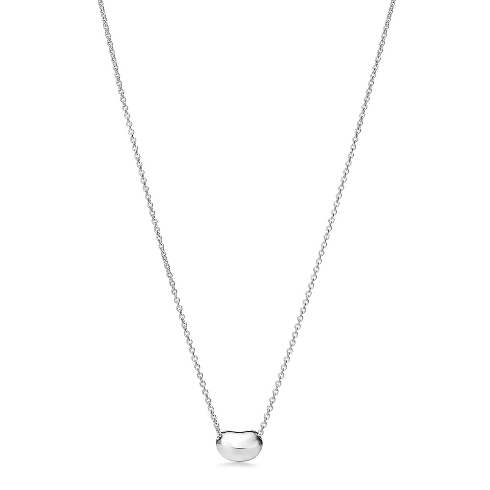 Tiffany & Co. Elsa Peretti sterling silver bean necklace (9 mm)